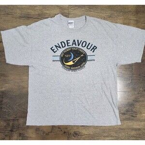 Space Shuttle Tshirt XL Endeavour NASA Wolf Polansky Hurley Payette